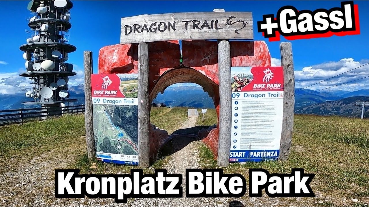 Dragon Trail and Gassl Trail in Kronplatz Bike Park