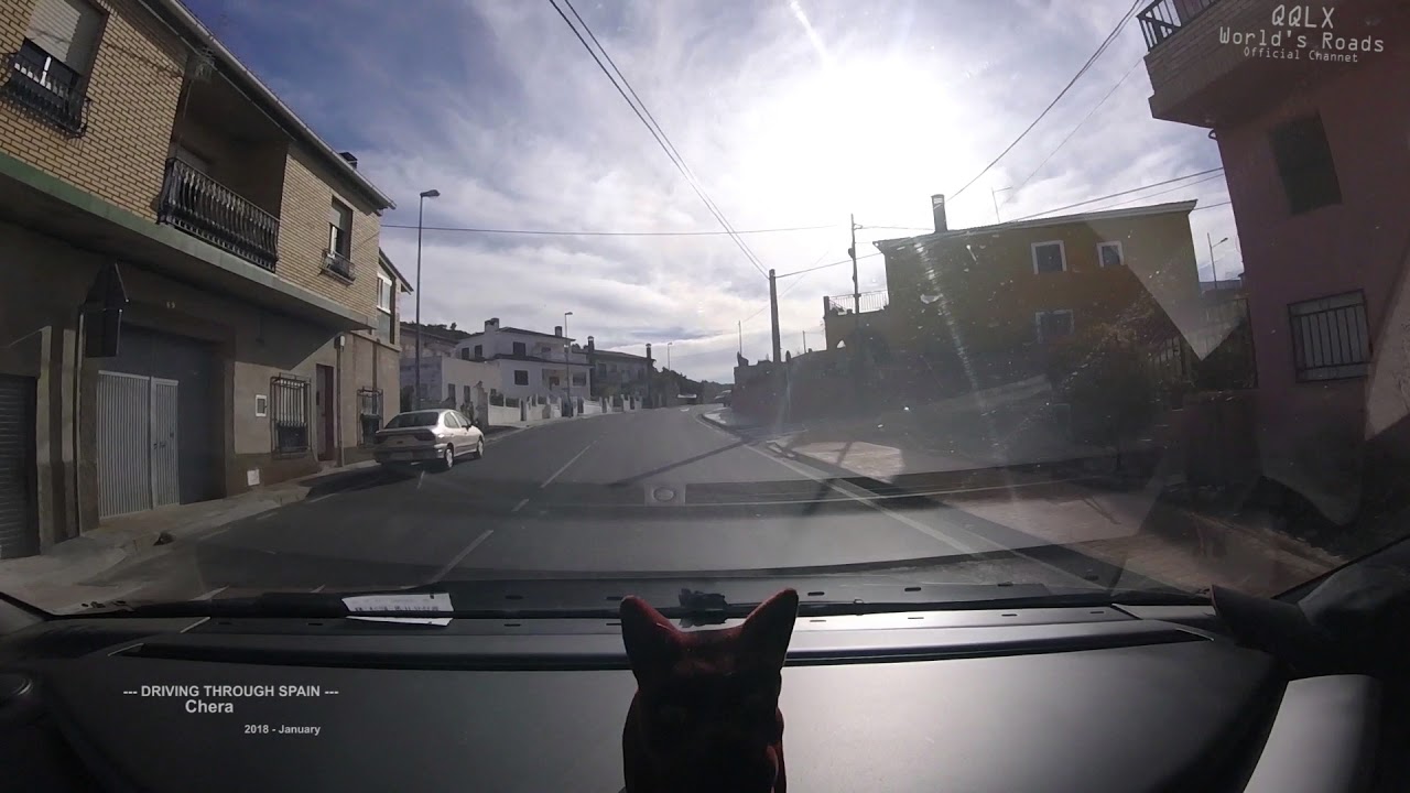 488 - Chera -  Driving Through SPAIN - QQLX Street View Var