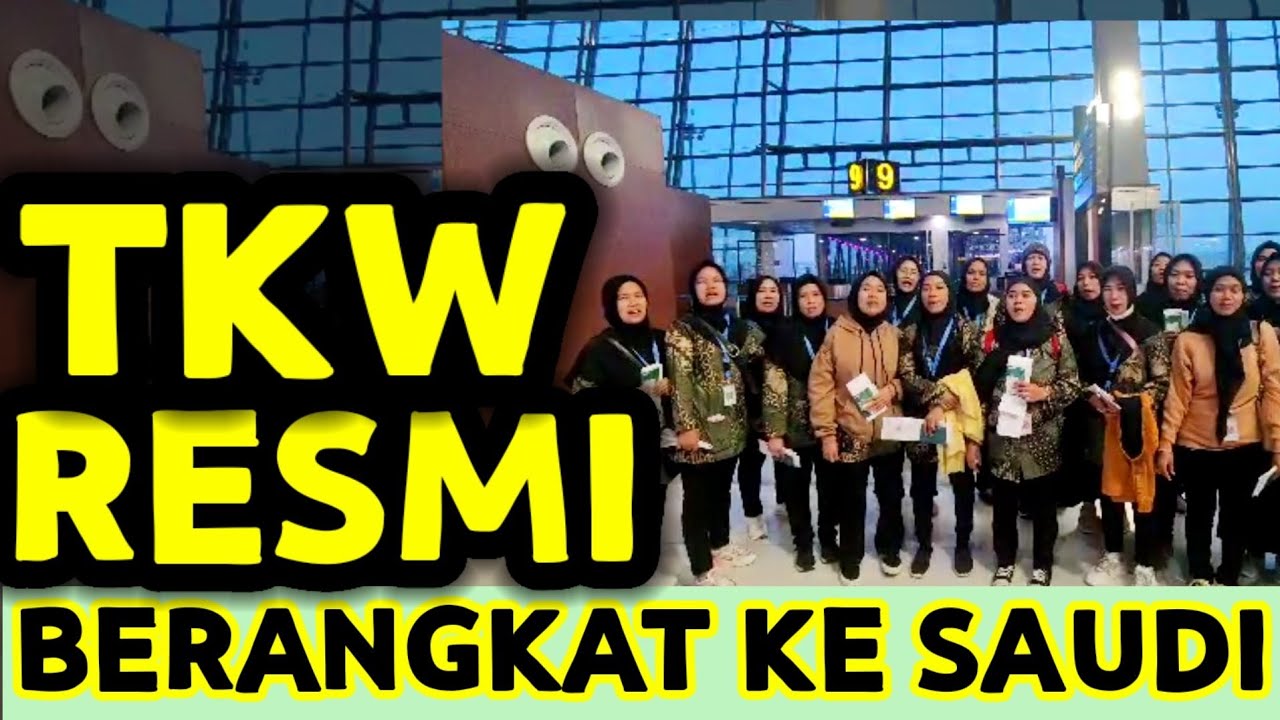 TKW SPSK RESMI KE ARAB SAUDI SUDAH TERBANG YG KEDUA KALINYA DARI BANDARA SOEKARNO HATTA