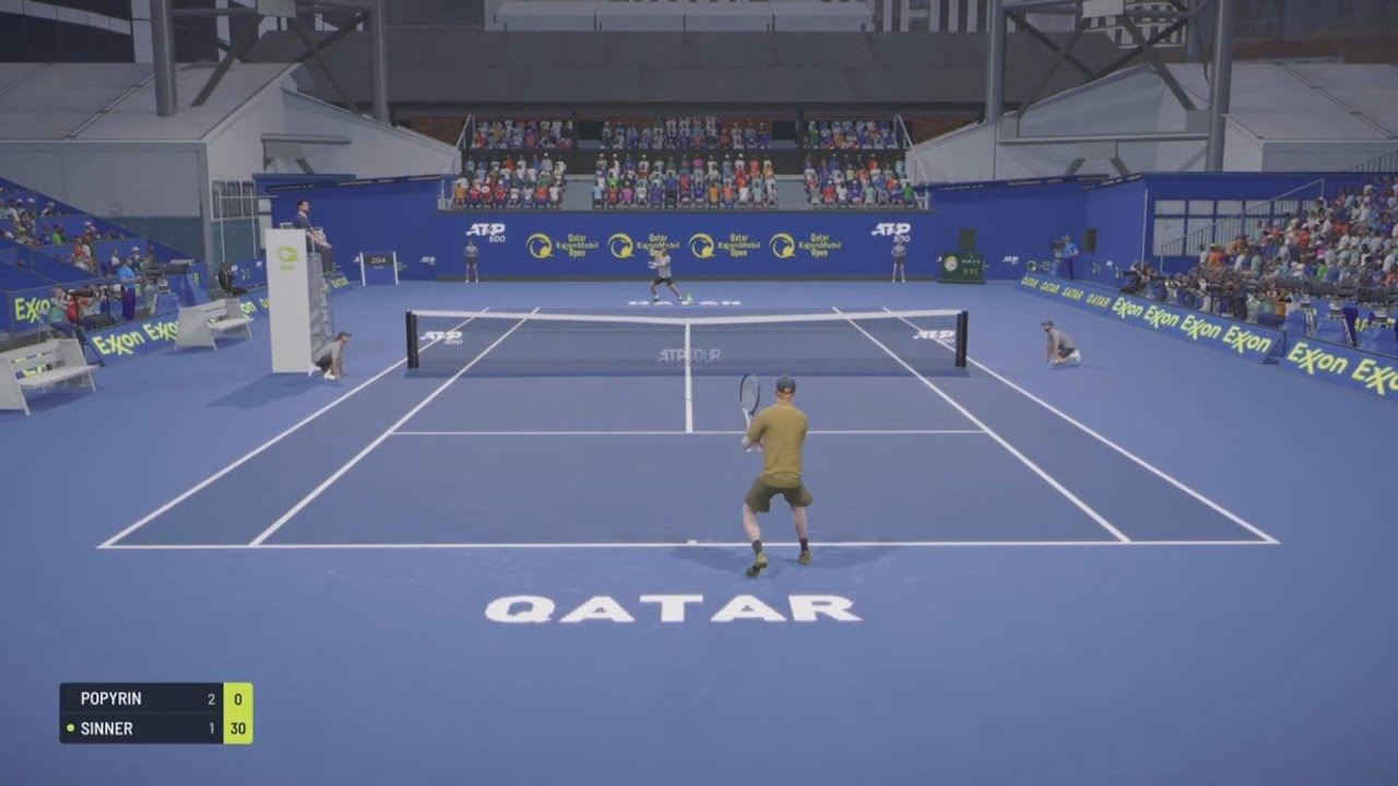 Popyrin vs Sinner QATAR Open Atp 500