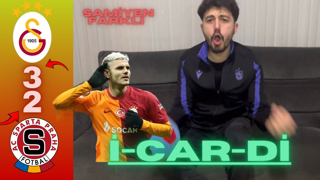 AVRUPA FATİHİ İŞ BAŞINDA !!  ( GALATASARAY 3-2 SPARTA PRAG )