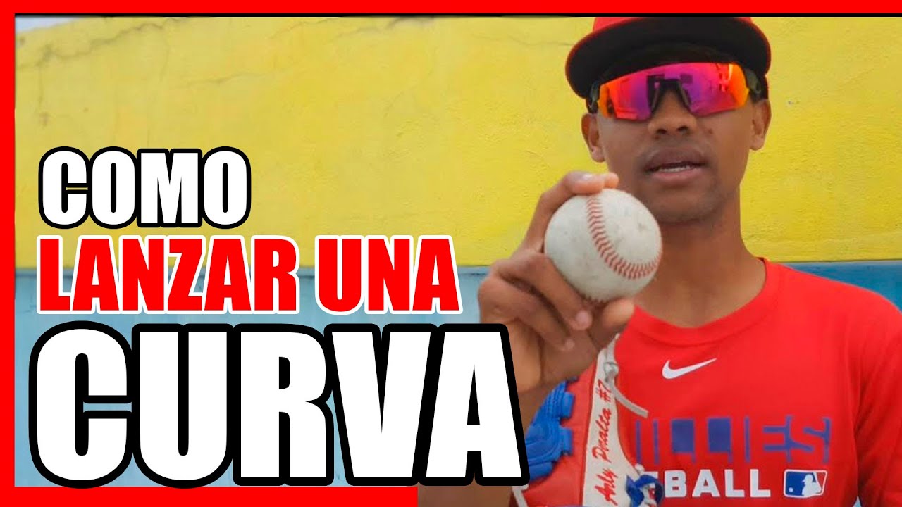 ✅ Como Lanzar la Curva en Béisbol 🥎 2022 - Academia Carlos Valdez
