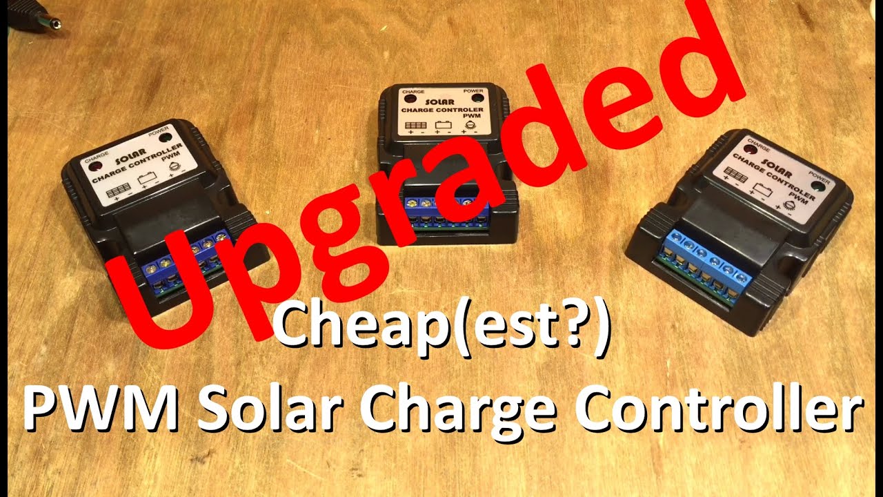 Upgraded Cheap(est?) PWM Solar Charge Controller - 12v Solar Shed