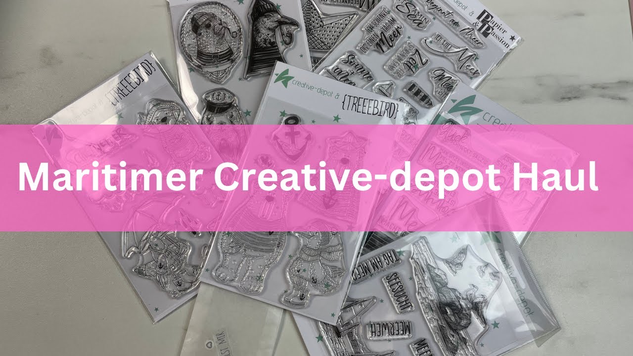 Maritimer creative-depot haul, Stempel Haul, Kreativ Haul