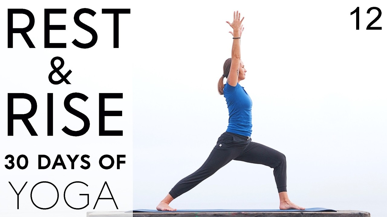 Day 12 - Energizing backbend Flow | Rest & Rise