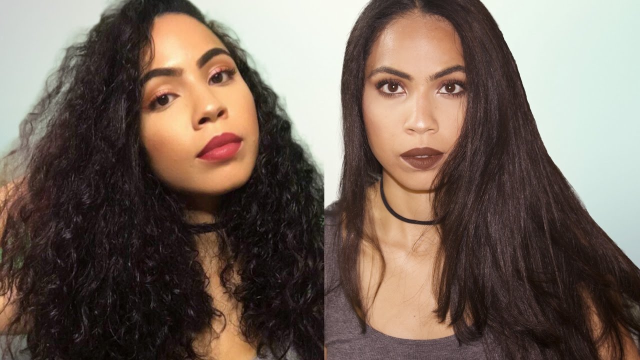 How To Blow Dry Thick Curly Hair