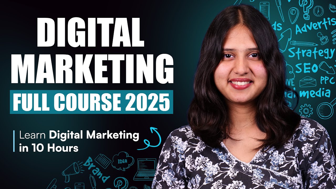 Digital Marketing Full Course (2025) | Digital Marketing Free Course For Beginners | Intellipaat