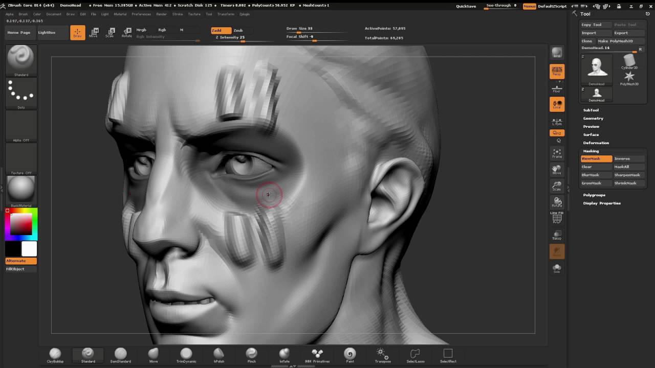 ZBrushCore - Paul Gaboury - Chapter 5 Using Masks