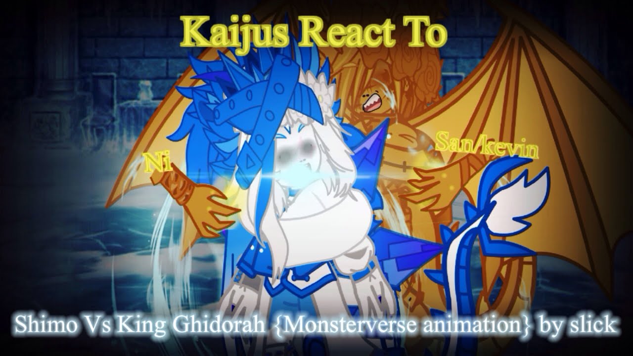 Kaijus React To Shimo Vs King Ghidorah {Monsterverse}  {Animation} (by @slick4785) {26K special}