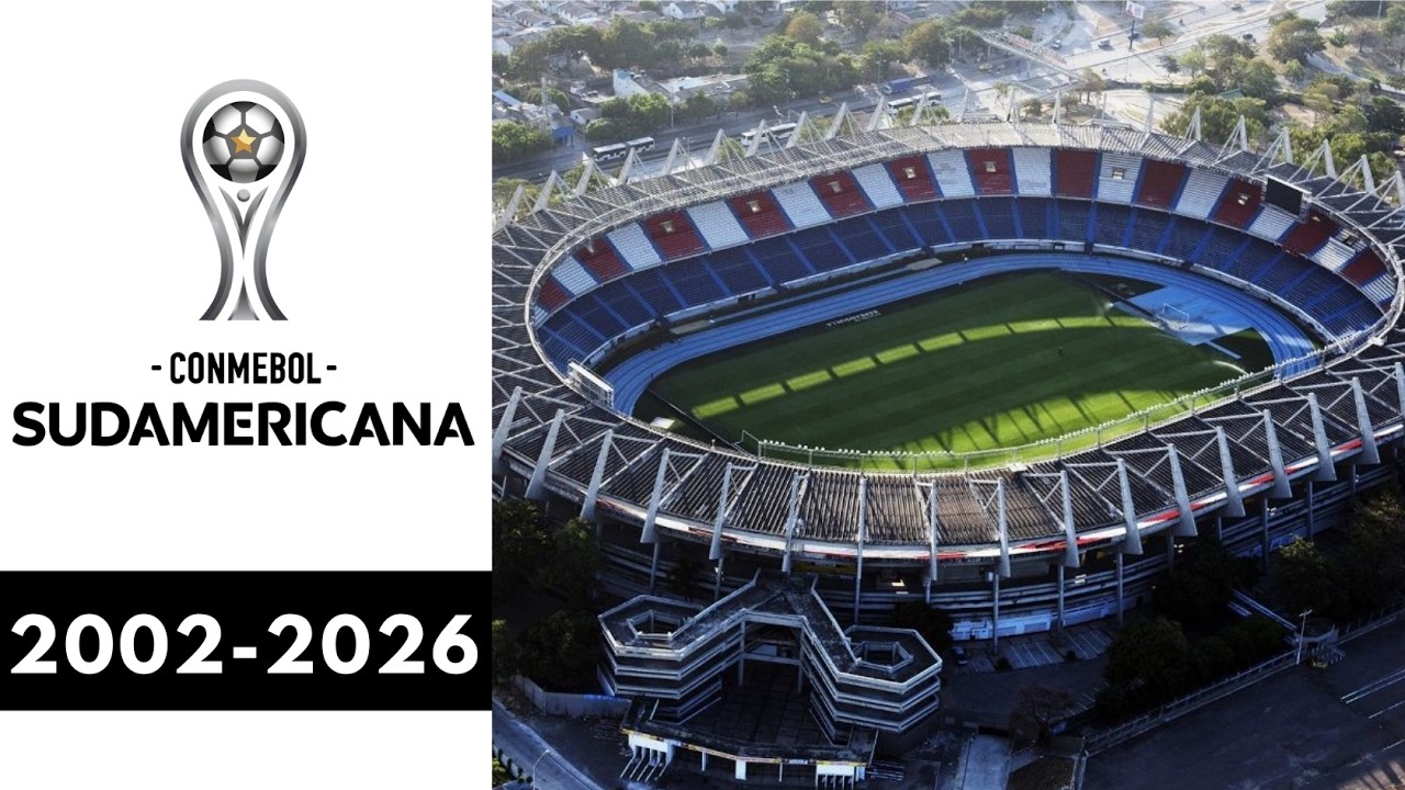 ESTADIOS DE LAS FINALES DE LA COPA SUDAMERICANA 2002-2026