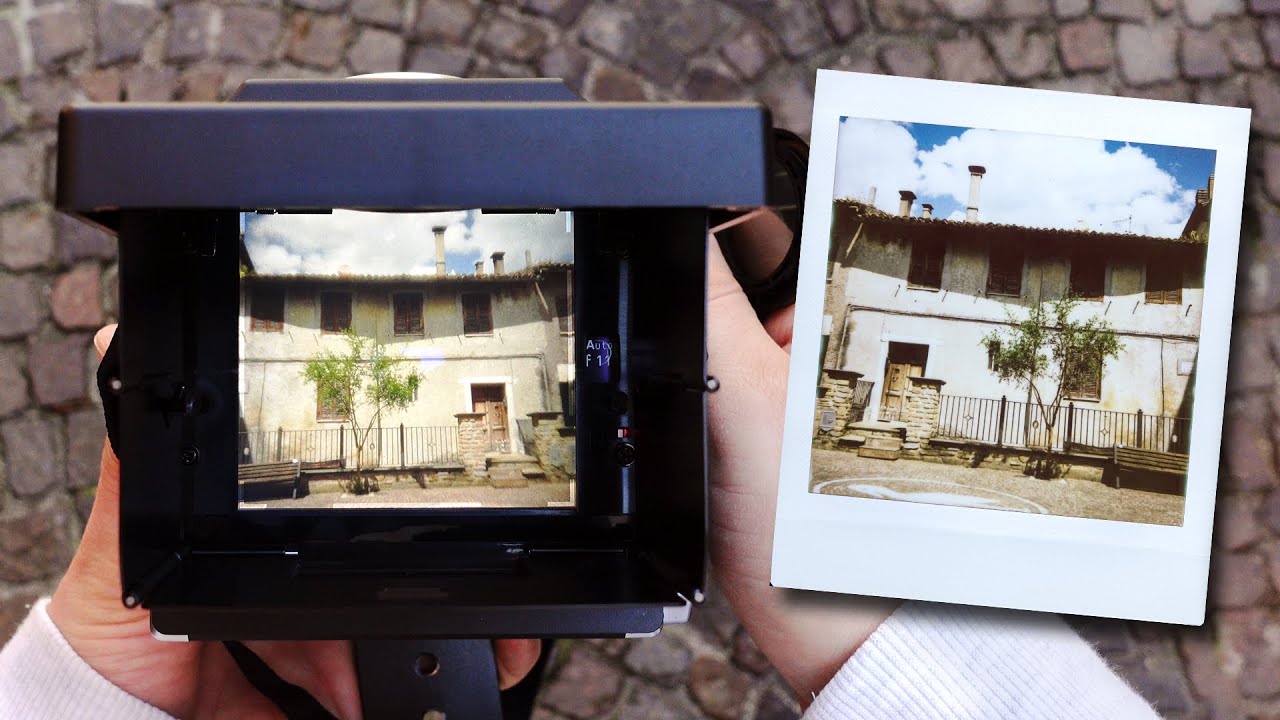 PASSEGGIARE per un PAESE scattando FOTO ISTANTANEE! [InstantFlex TL70 Plus]