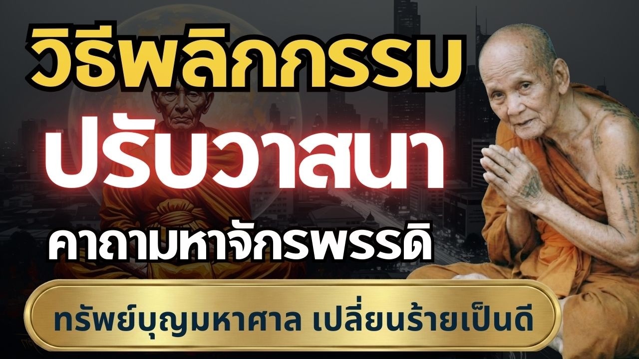 วิธีพลิกกรรม ปรับวาสนา ด้วยคาถามหาจักรพรรดิ #คาถามหาจักรพรรดิ #หลวงปู่ดู่ #แก้กรรม #หลวงตาม้า