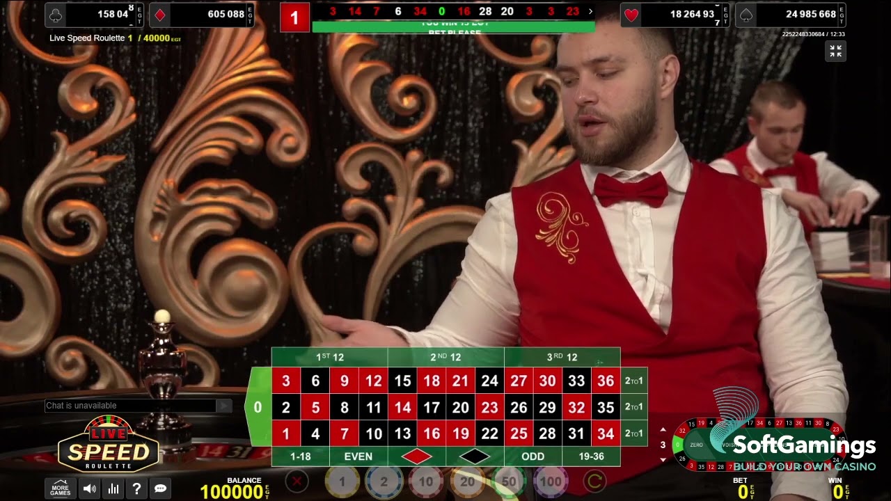 Amusnet Interactive - Live Speed Roulette - Gameplay Demo