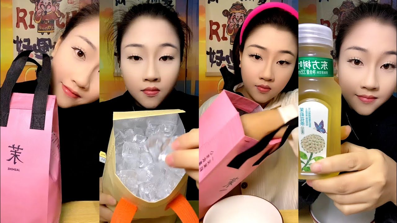LZM / ASMR THIN ICE EATING MUKBANG / HARD ICE / WATER BOTTLE 