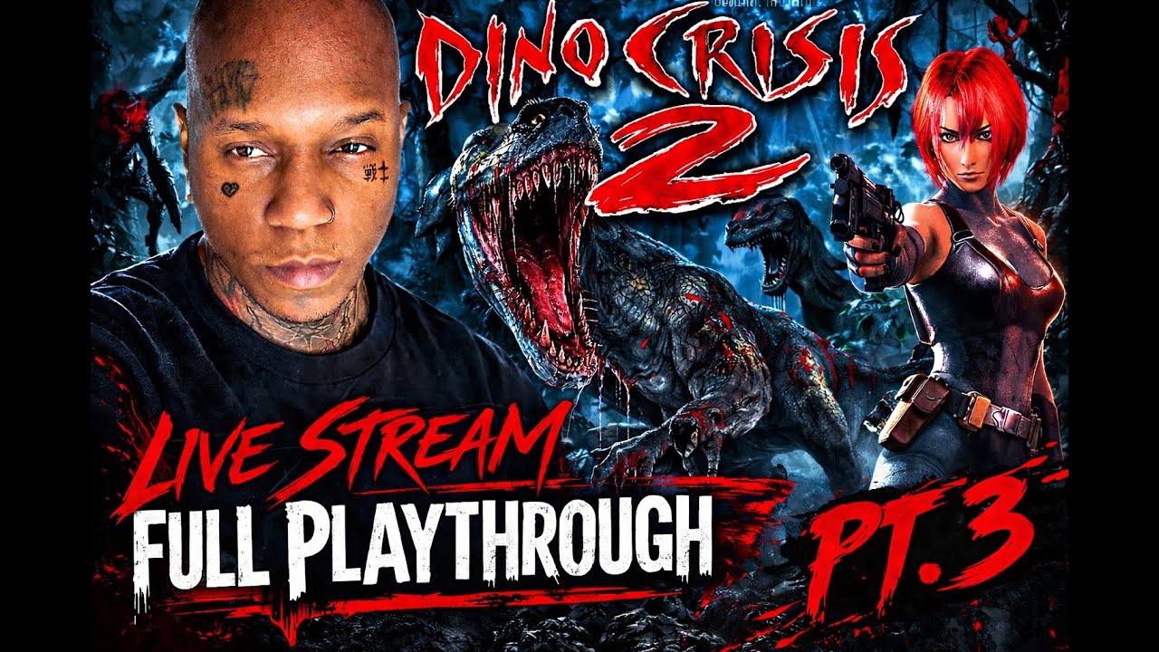 DINO CRISIS 2 FULL PLAYTHROUGH (PT.3)