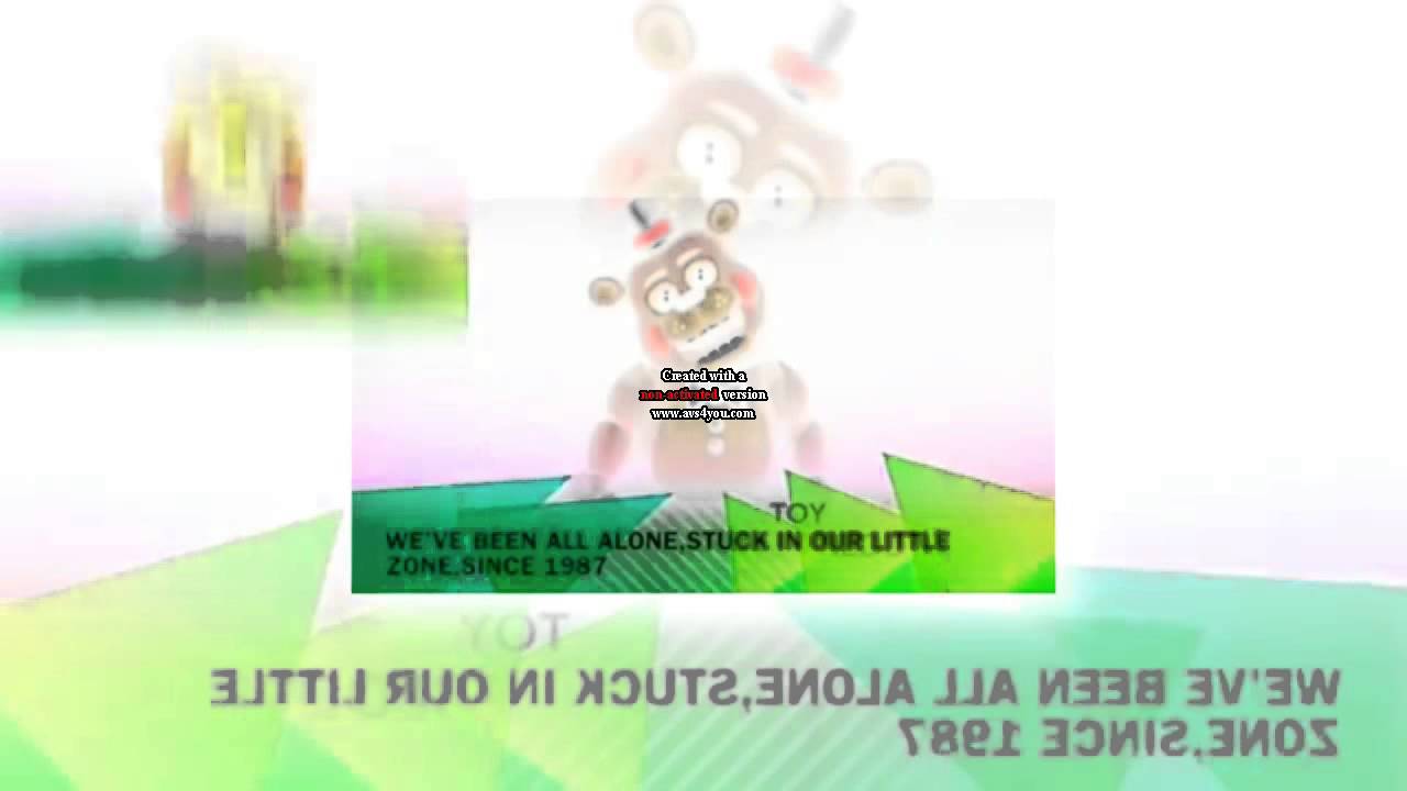 My FNAF Song Animatronic Voices Lyrics 2 Scan Video