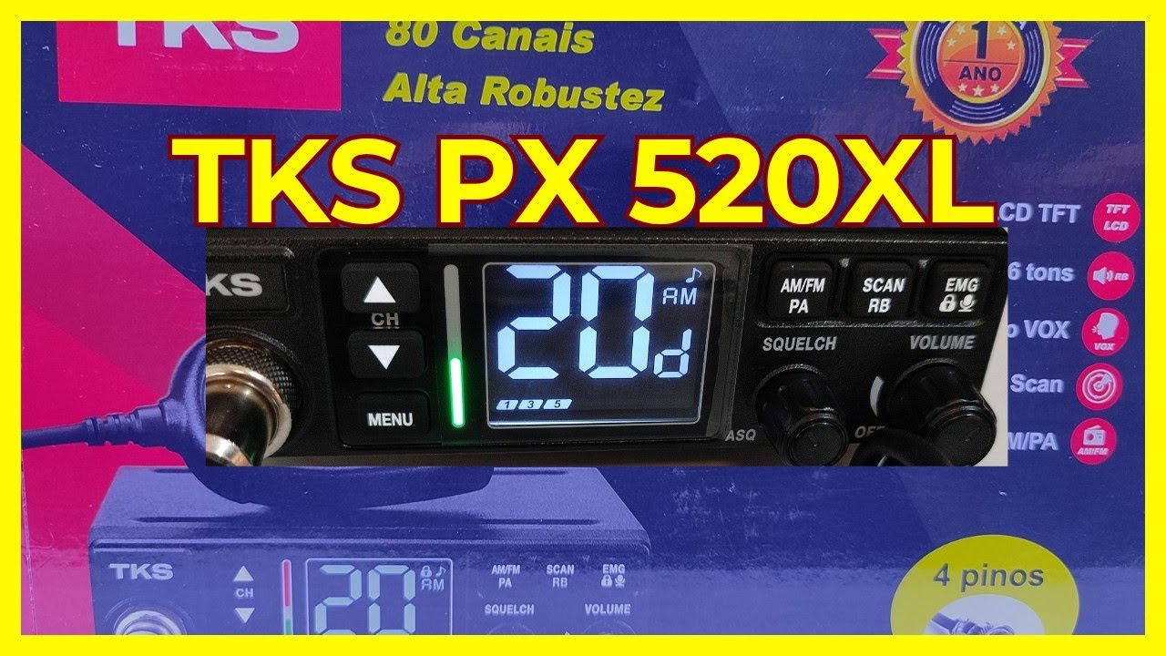RADIO PX TKS PX 520XL COMO AJUSTAR / REGULAR