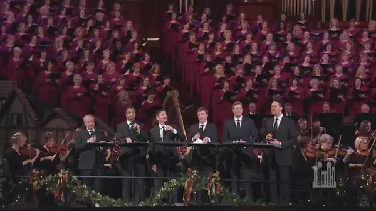 Sussex Carol - The King's Singers & The Tabernacle Choir
