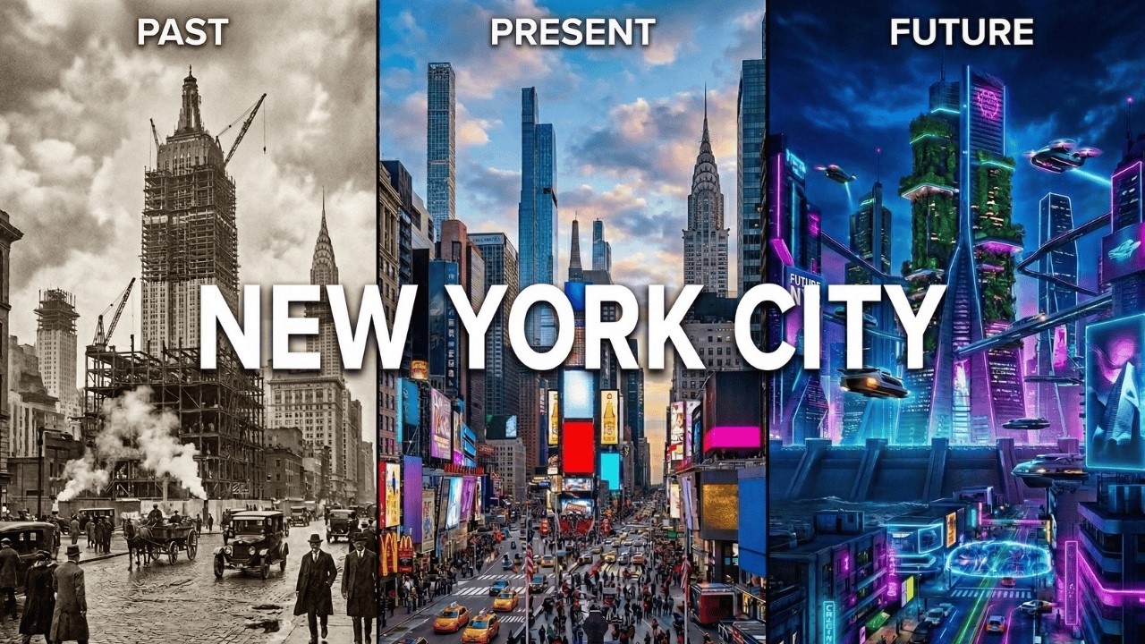 New York Then vs Now vs Tomorrow | Complete Timeline