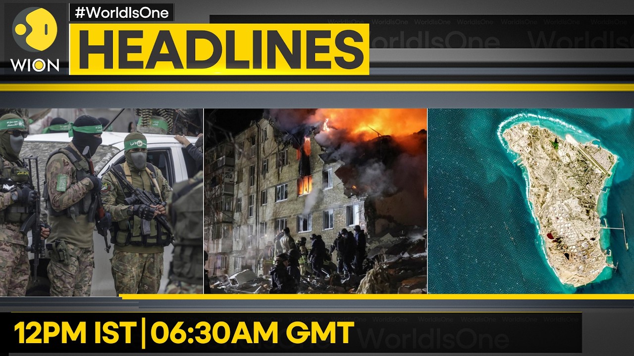 Ukraine: Russian Strikes in Kyiv Kill 3 | Al-Quds Day: Pak Women March with Coffins | WION Headlines