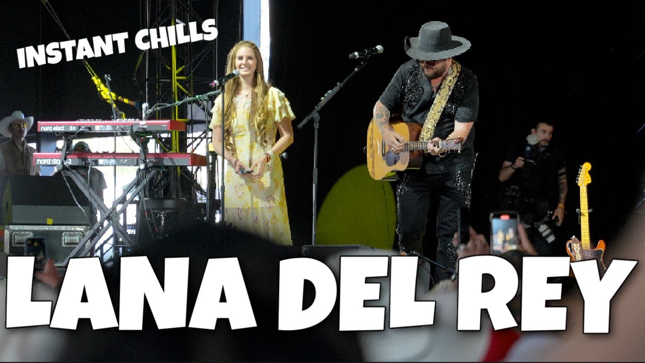 LANA DEL REY STAGECOACH with PAUL CAUTHEN