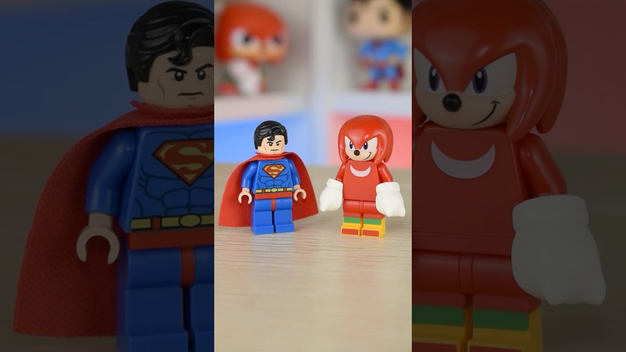 LEGO Sonic the Hedgehog: Knuckles is SUPER #DCxSonic