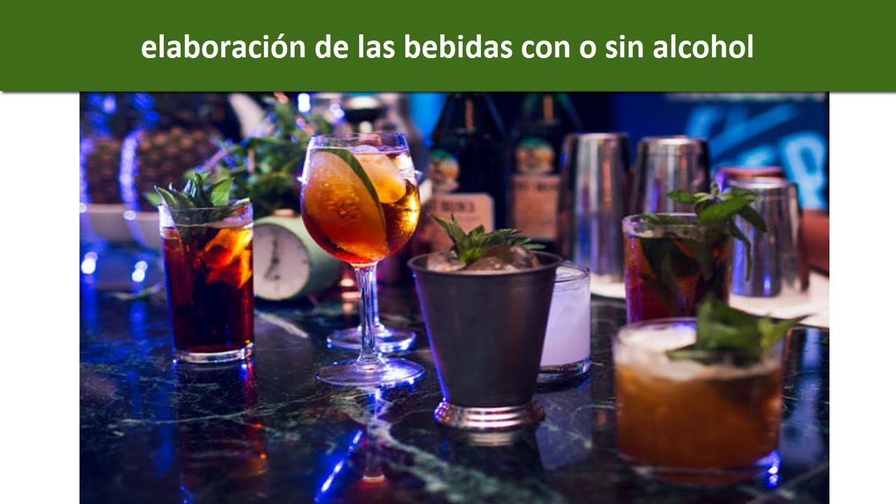 Curso de Bartender clase 2 | Una bebida no está bien preparada sin antes haber elegido el vaso