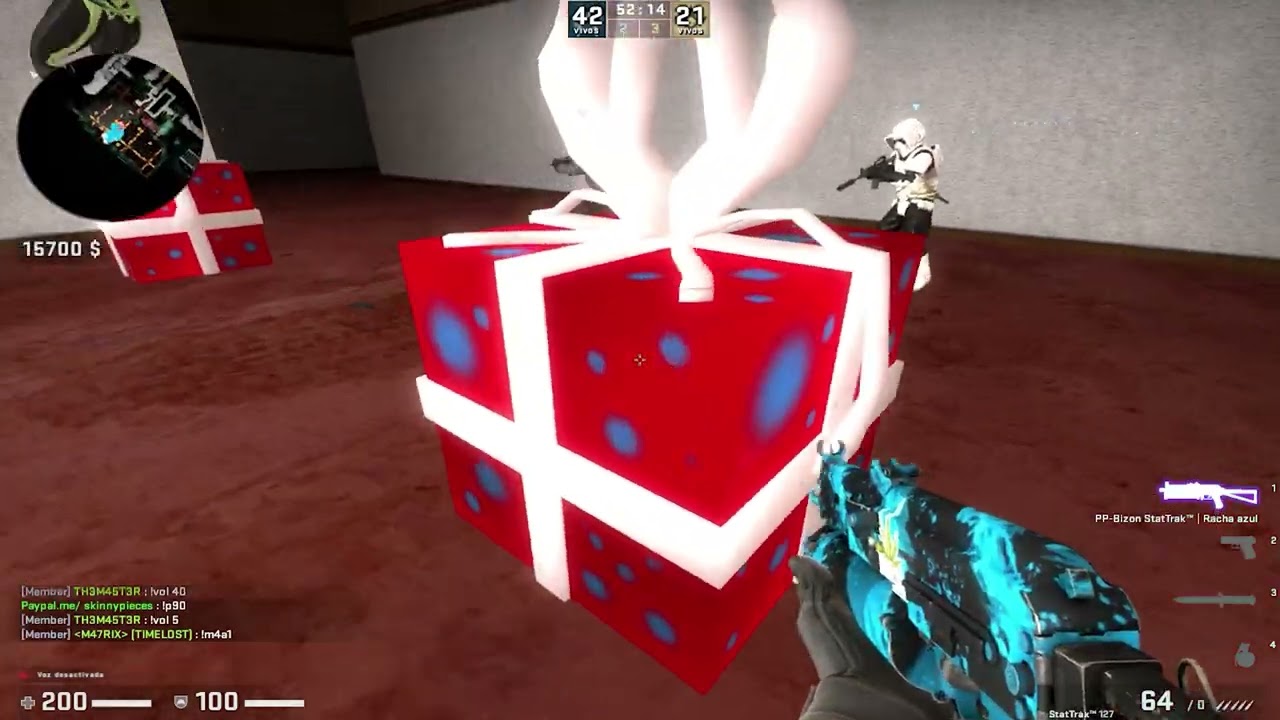 Misiones: CS:GO - Zombie Escape (ZE_SANTASSINATION_V3) [Stage 7 - RAID]