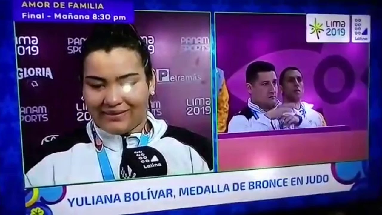 La Venezolana Yuliana Bolívar obtuvo medalla de Bronce para el Perú en Judo 78 Kg