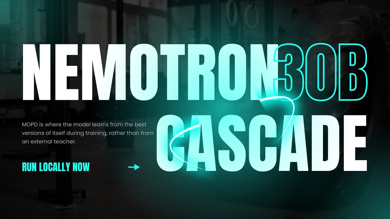 Nemotron Cascade 30B-A3B: локальная модель IMO от NVIDIA, завоевавшая золотую медаль, с использов...