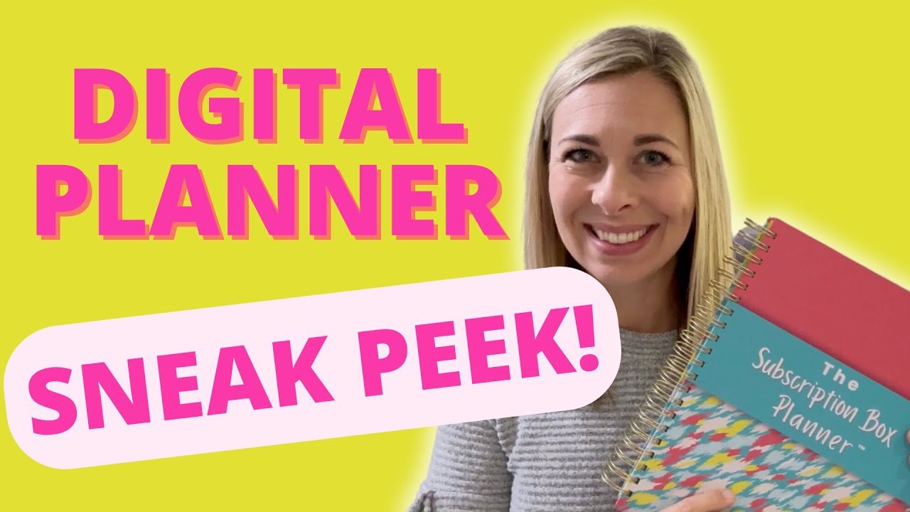 Sneak Peek Inside the 2024 Digital Subscription Box Planner