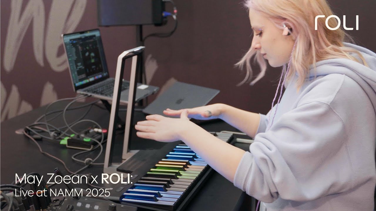May Zoean Live at the ROLI Booth | NAMM 2025