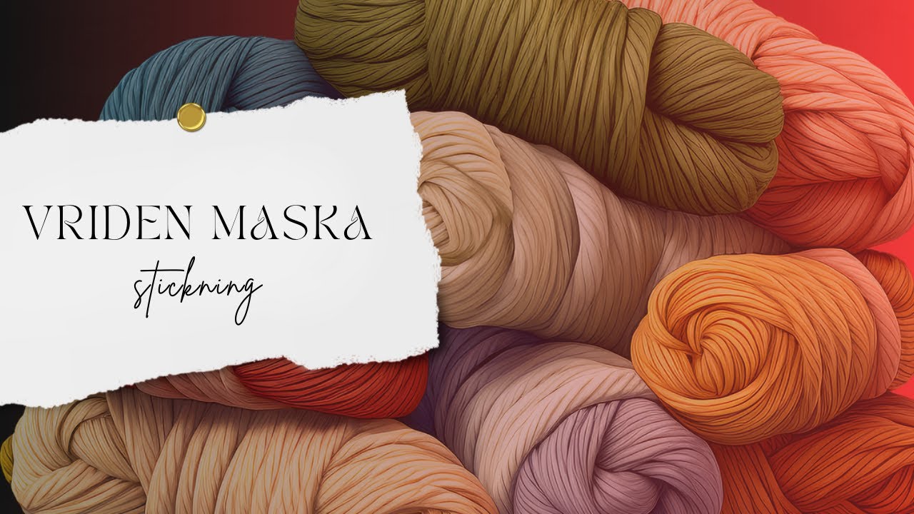 Sticka vriden maska - tutorial