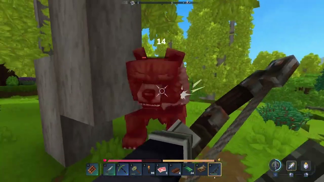 Let's Play Hytale Episode 8: Crafting Thorium Armour