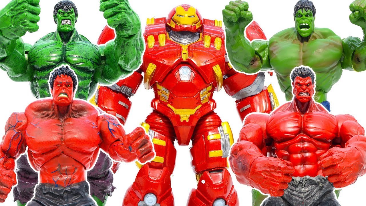 Мстители Халк Smash Toys Коллекция ~! Марвел Халк брат и красная репродукция Халк армии