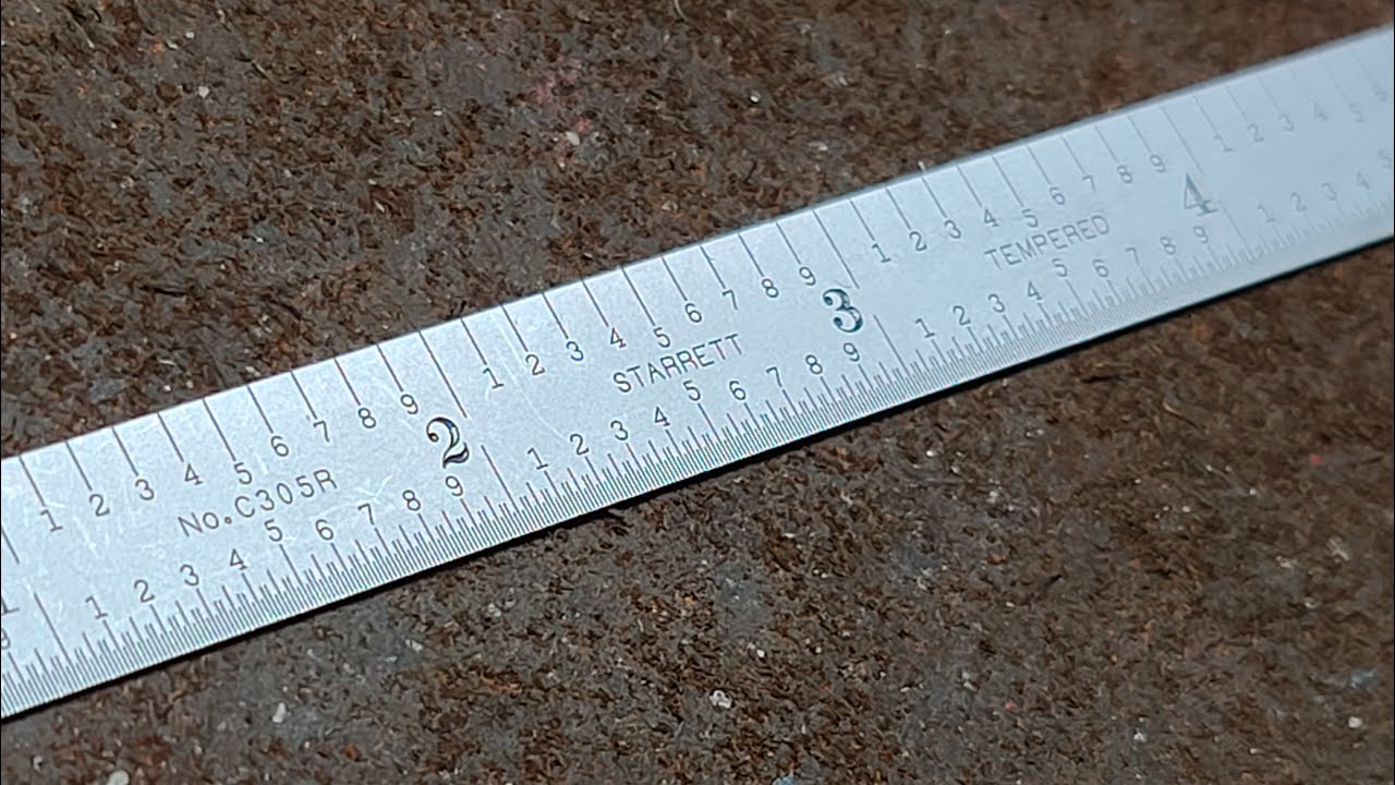 My Favorite Little Precision Ruler, Starrett 6