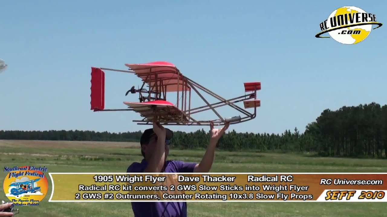 SEFF 2010 - Wright Flyer, Radical RC