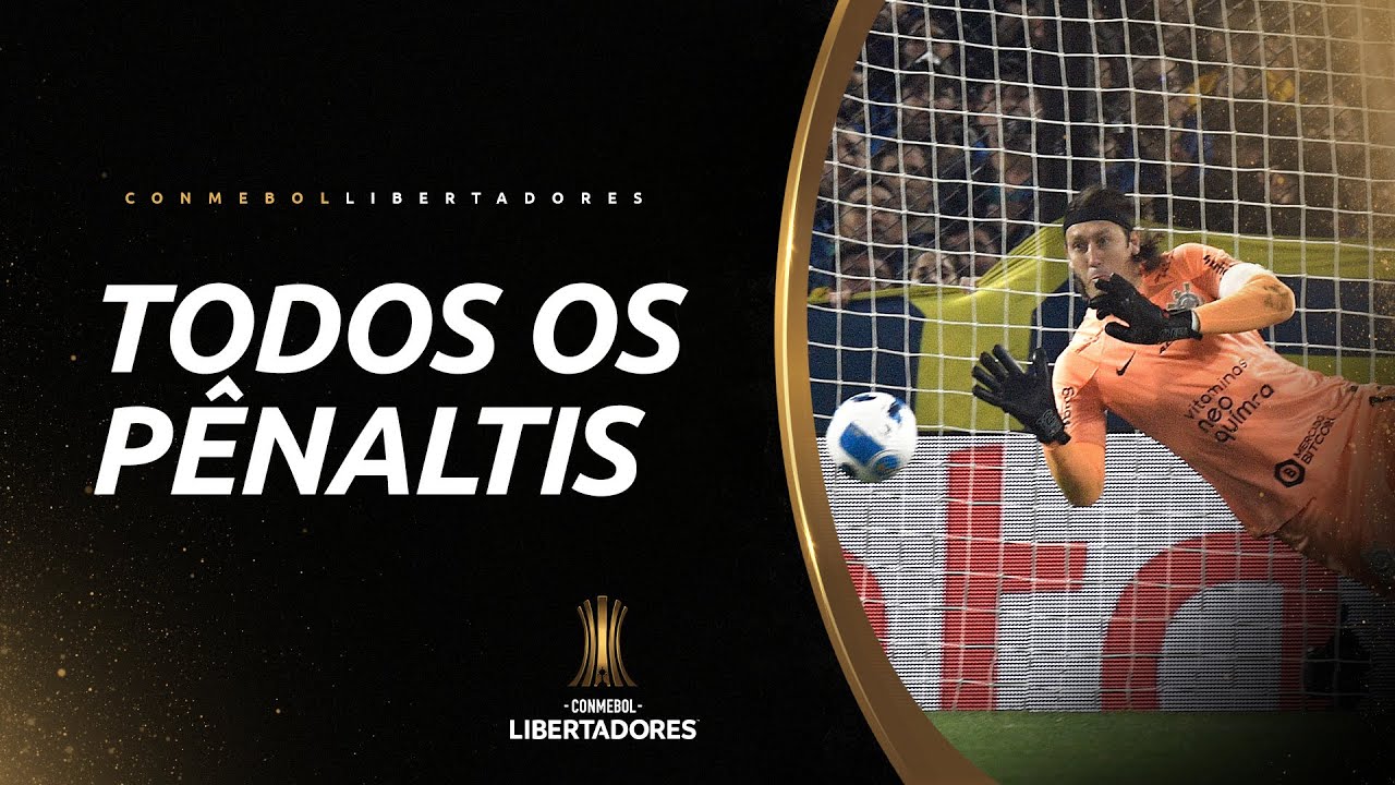 TODOS OS P&Ecirc;NALTIS ENTRE BOCA JUNIOS X CORINTHIANS | OITAVAS DE FINAL DA CONMEBOL LIBERTADORES