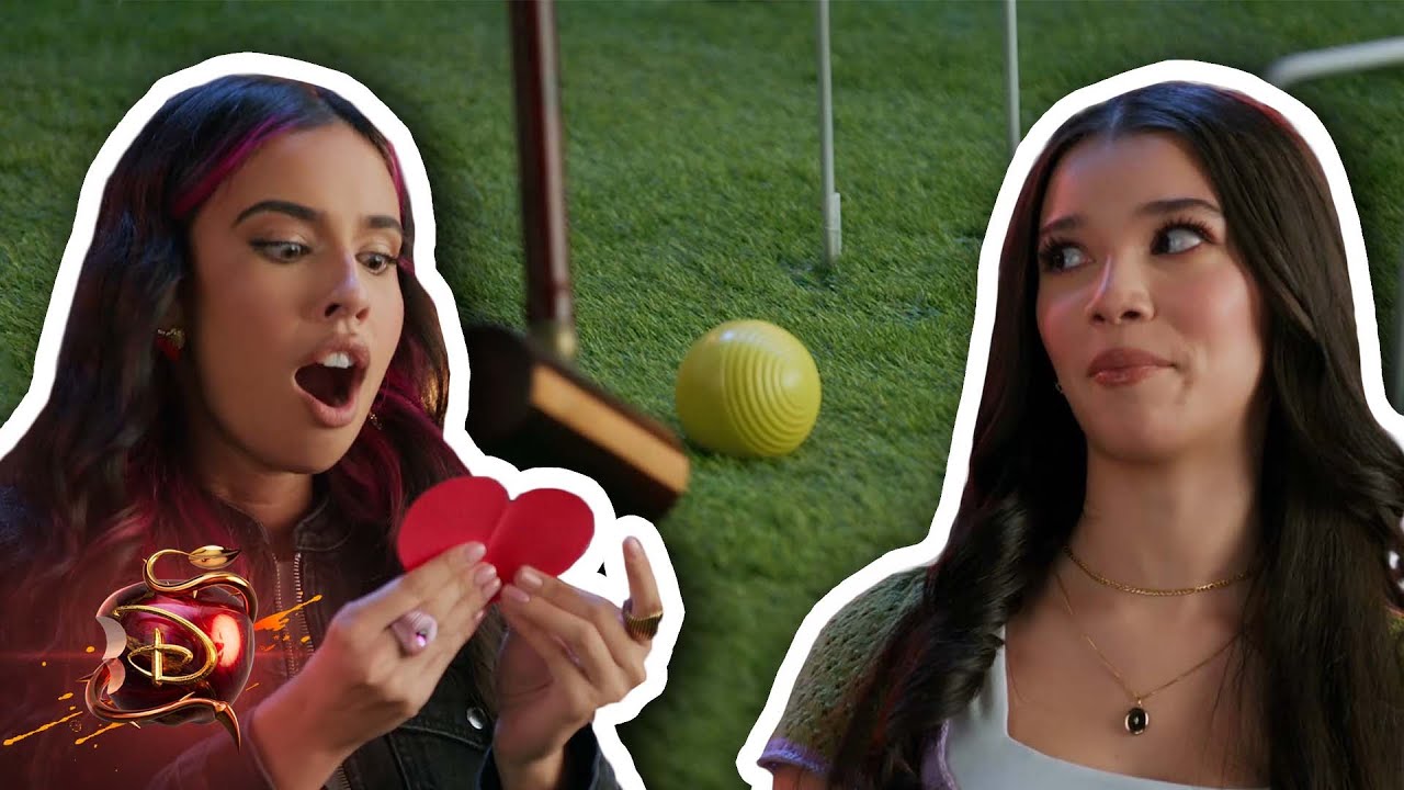 Descendants: The Rise of Red Cast Play Truth or Dare Croquet | 