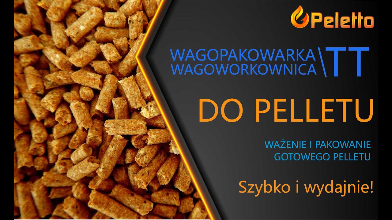 Wagoworkownica TT do pelletu / Wagopakowarka p&oacute;łautomatyczna