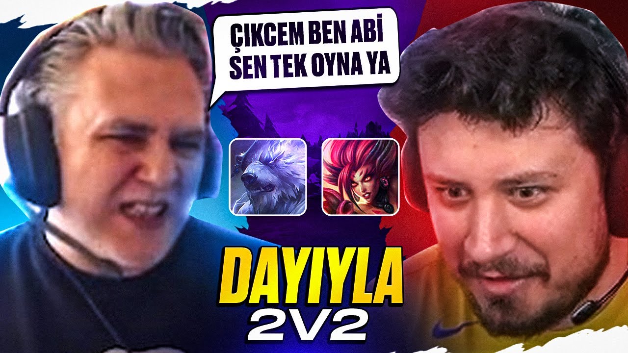 En sakin ikili arenada - Malkoç Zaraki dayı LoL 2v2 arena