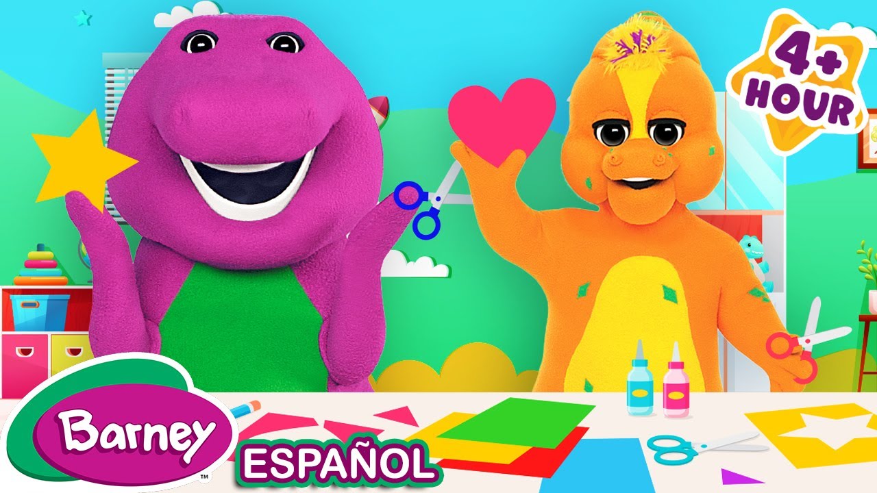 Arte y Manualidades | Arte y Creatividad para Niños | Episodios Completos | Barney en Español