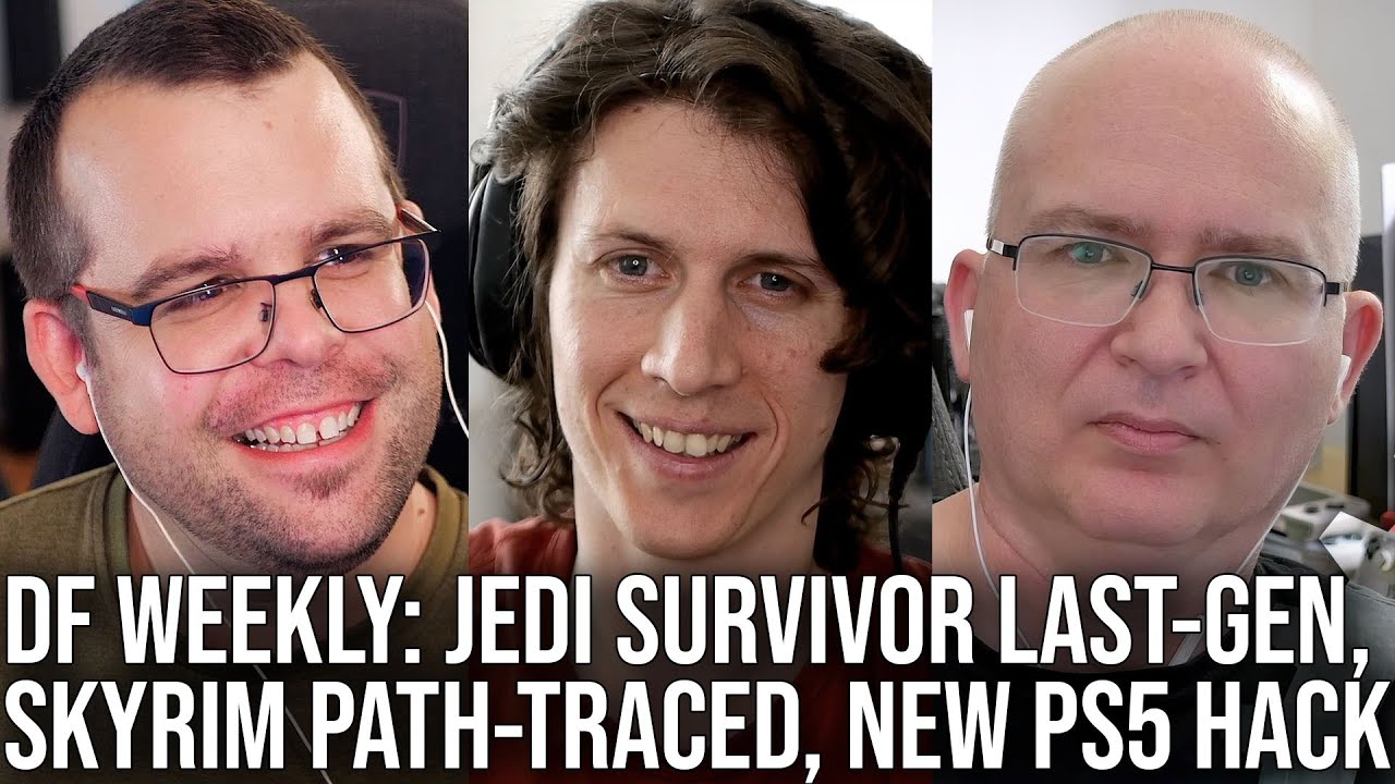 DF Direct Weekly #123: Jedi Survivor Last-Gen, Path-Traced Skyrim, PS5 Dolby Atmos, New PS5 Hack