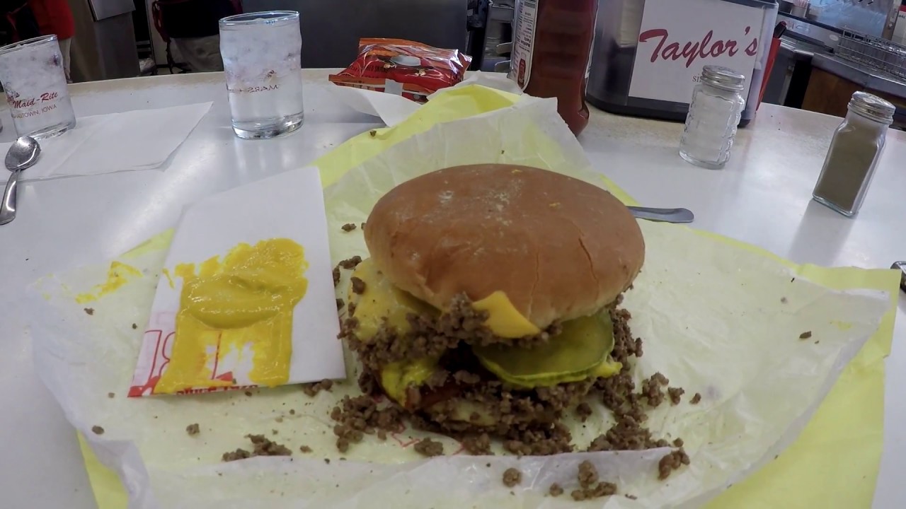 Taylors Maid-Rite in Marshalltown, IA. food review