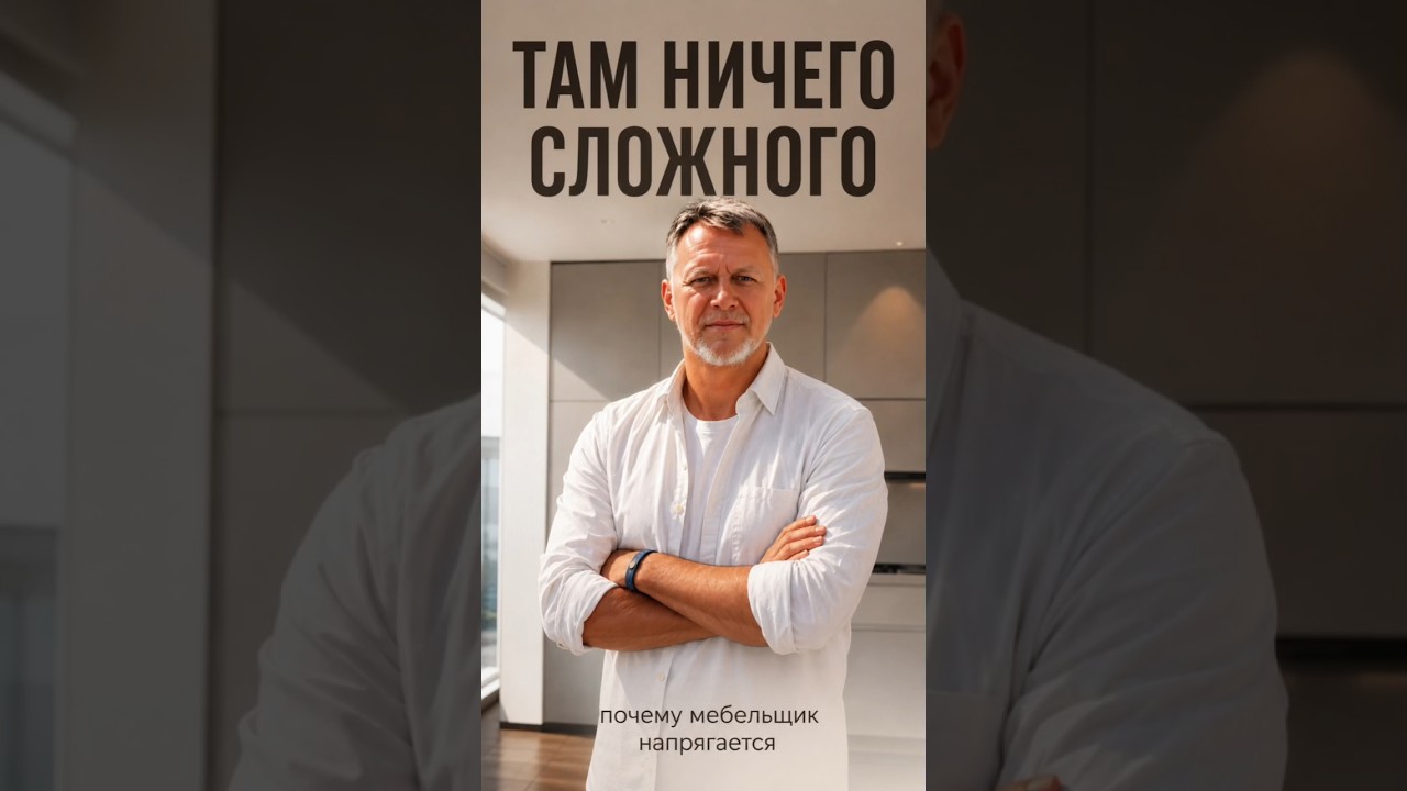 &laquo;Там ничего сложного&raquo; &mdash; почему мебельщик напрягается
