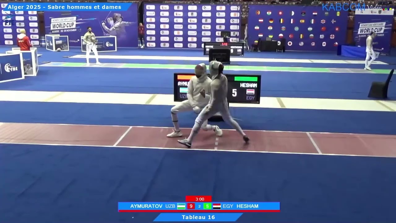 Algiers World Cup 2025 SMS - L16 - Musa Aymuratov UZB v Ahmed Hesham EGY