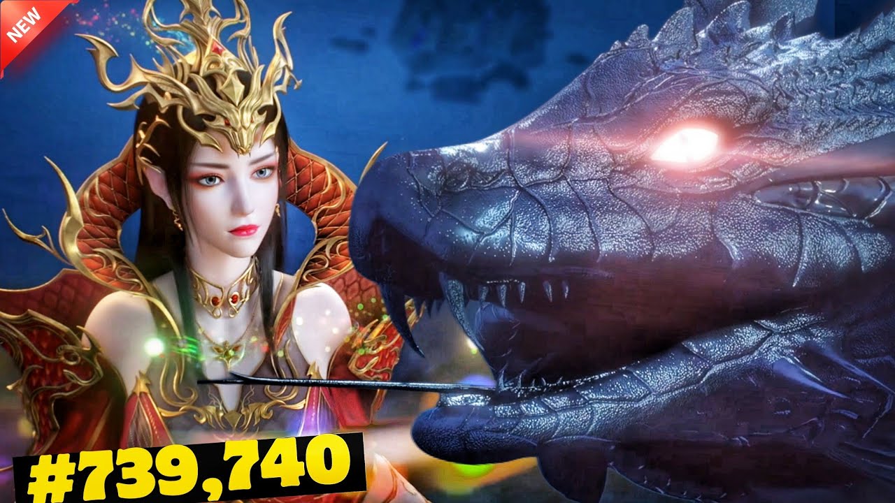 Weak Boy Becomes God Anime Season 6 Part :) 739 & 740 Xiao Yan Breakthrough Fight Saint