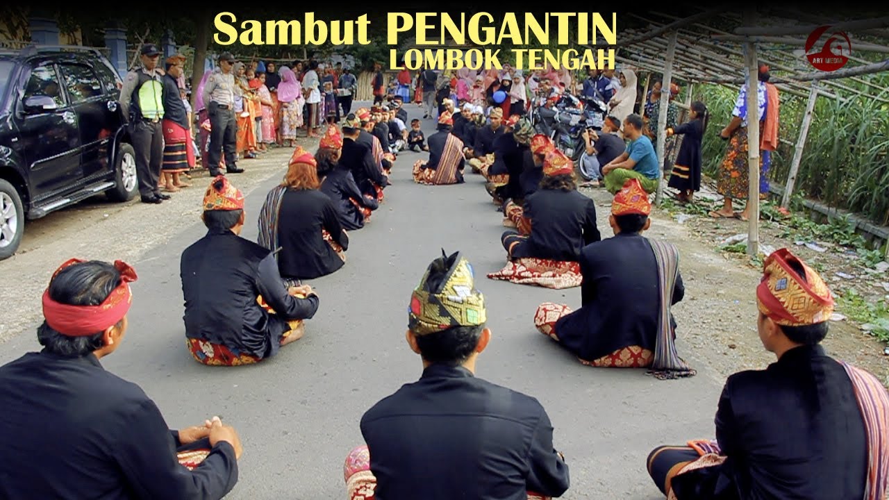 Tradisi budaya adat Sasak - Sambut Pengantin