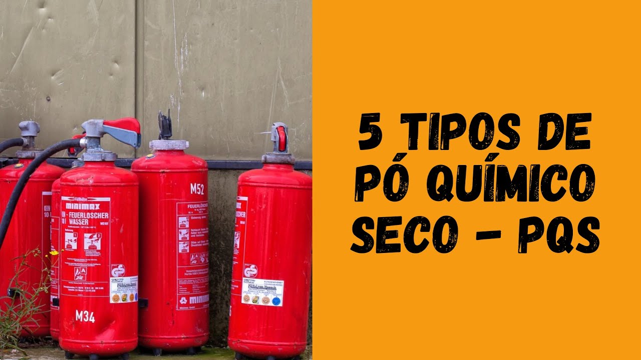 Conheça os 05 Tipos de Pó Químico Seco (PQS) e Suas Composições