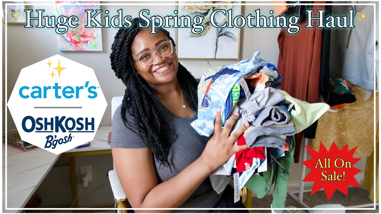 AFFORDABLE KIDS SPRING CLOTHING HAUL 2024 🌸☀️👶🏽